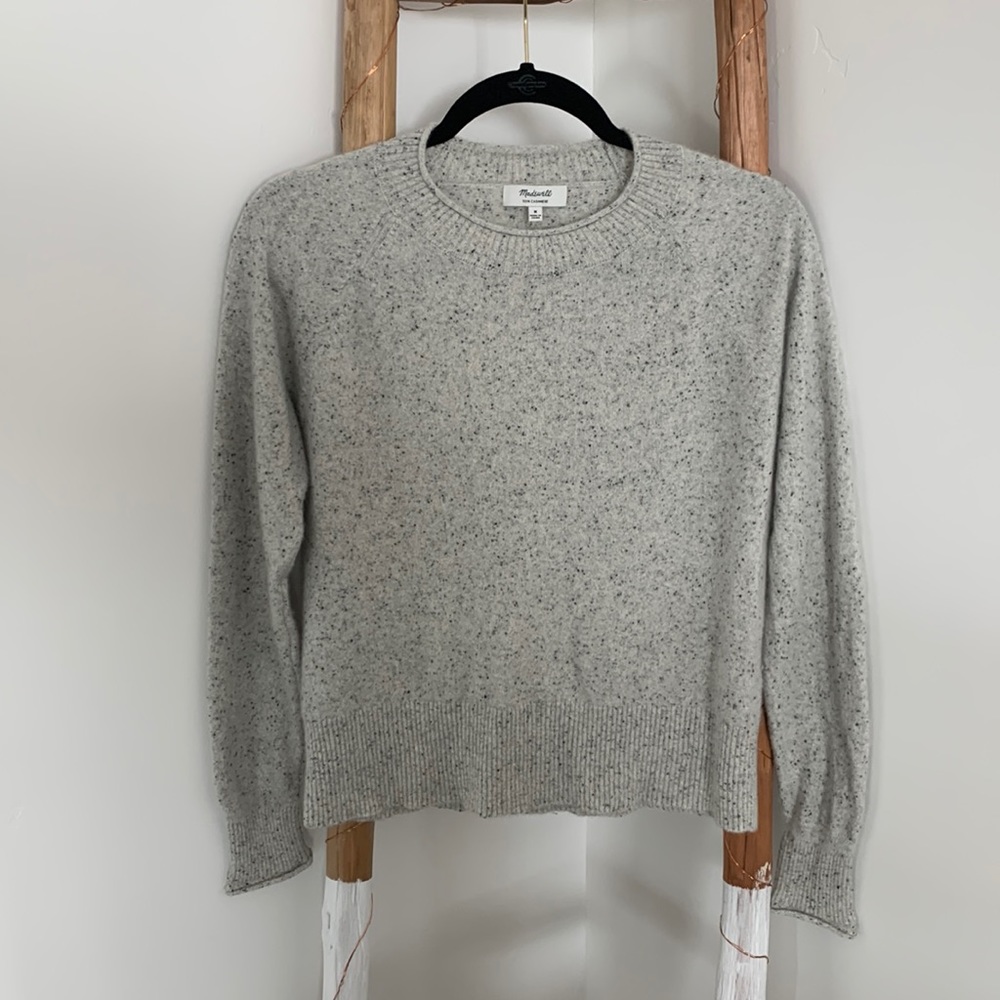 Madewell Donegal 100% Cashmere Sweater